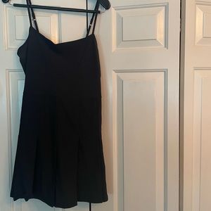 Pleated traveler mini dress